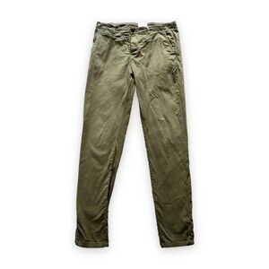 Cuisse de Grenouille Paris 5 Pocket Chino Pants Olive Green Size 32